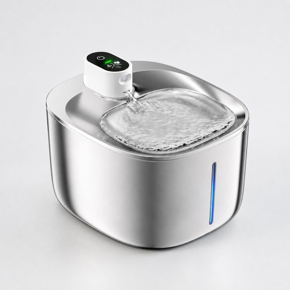 Fontaine à eau chat rechargeable sans fil 4L | SENSIA